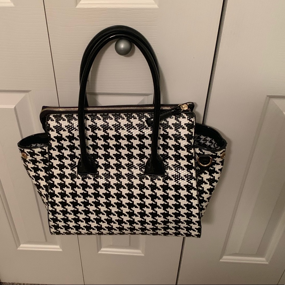 Houndstooth Purse
